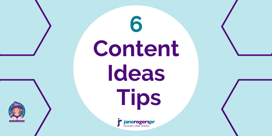 Content ideas tips