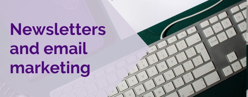 Newsletters and email marketing services - Jane Rogers PR